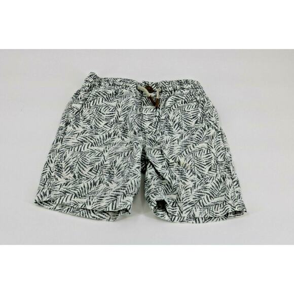 Carter’s Boy’s Elastic Drawstring Shorts Palm Tree Leaf Floral Kid’s Size 5 - Picture 1 of 6